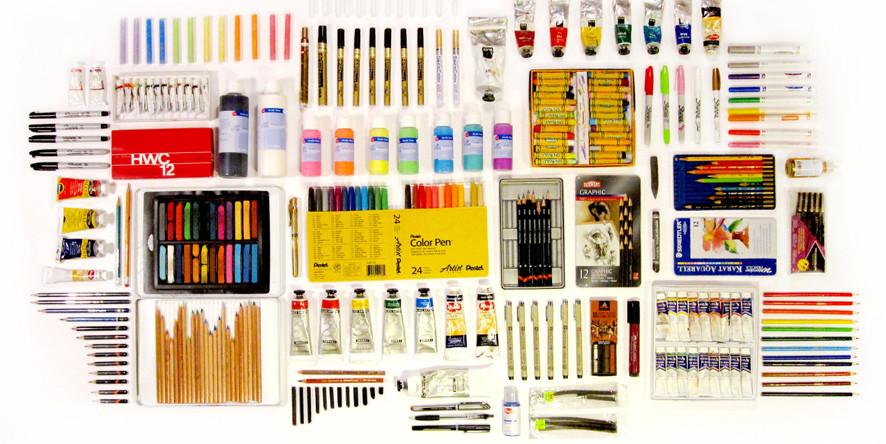 Essential professional art supplies to make you paint anything