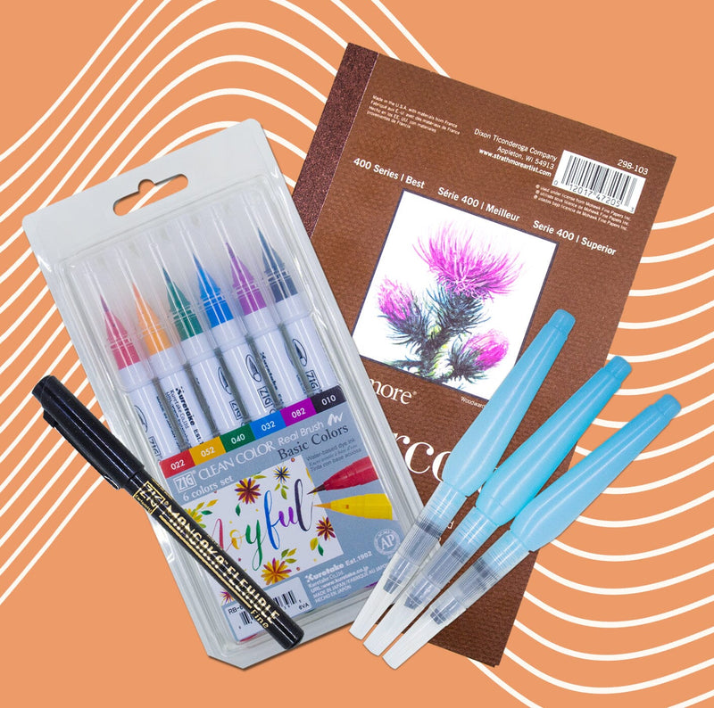 Watercolor Markers Bundle