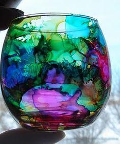 Alcohol Ink Shell Inside 5 Surfaces That Make a Great Canvas For Alcohol Ink Paintings – Muse Kits