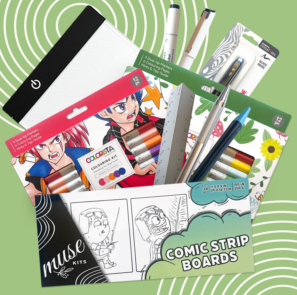 Comic Strip Art – Muse Kits
