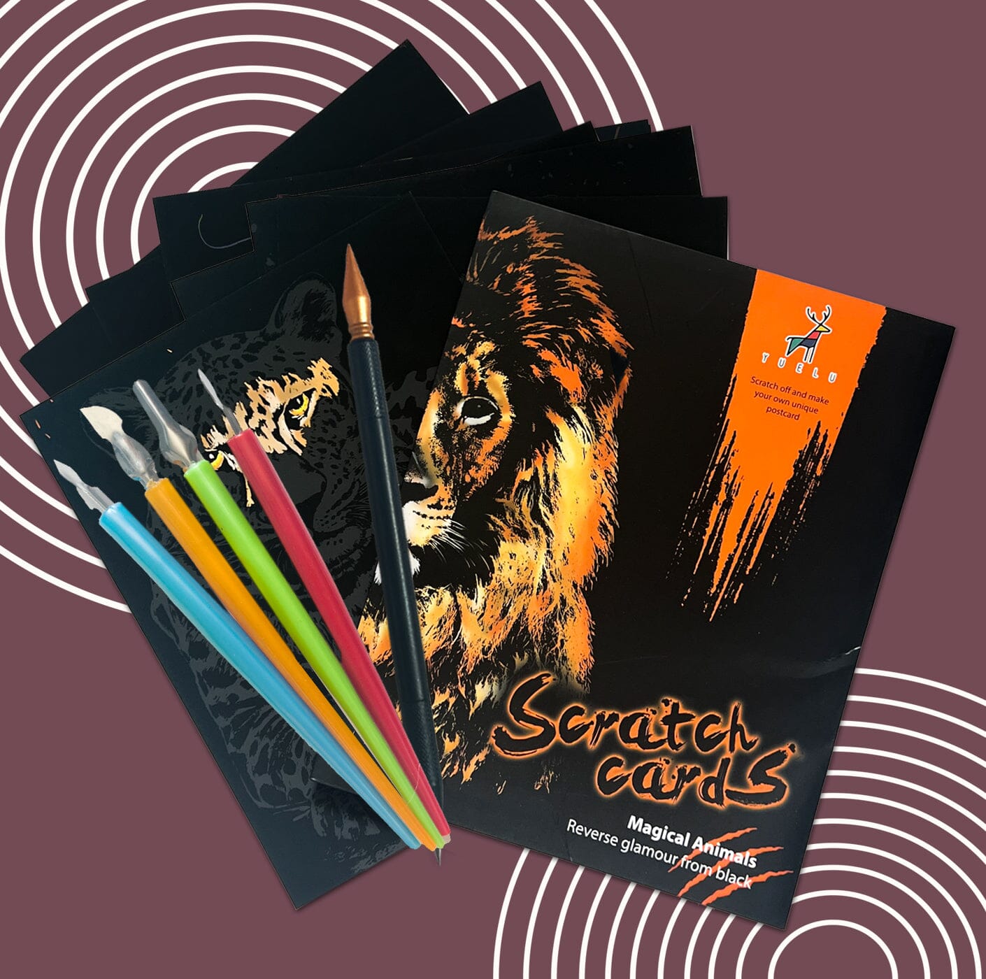 Scratch Art Bundle – Muse Kits