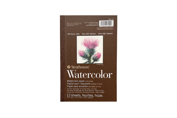 Strathmore 400 Series Watercolor Paper Pad - 12 count