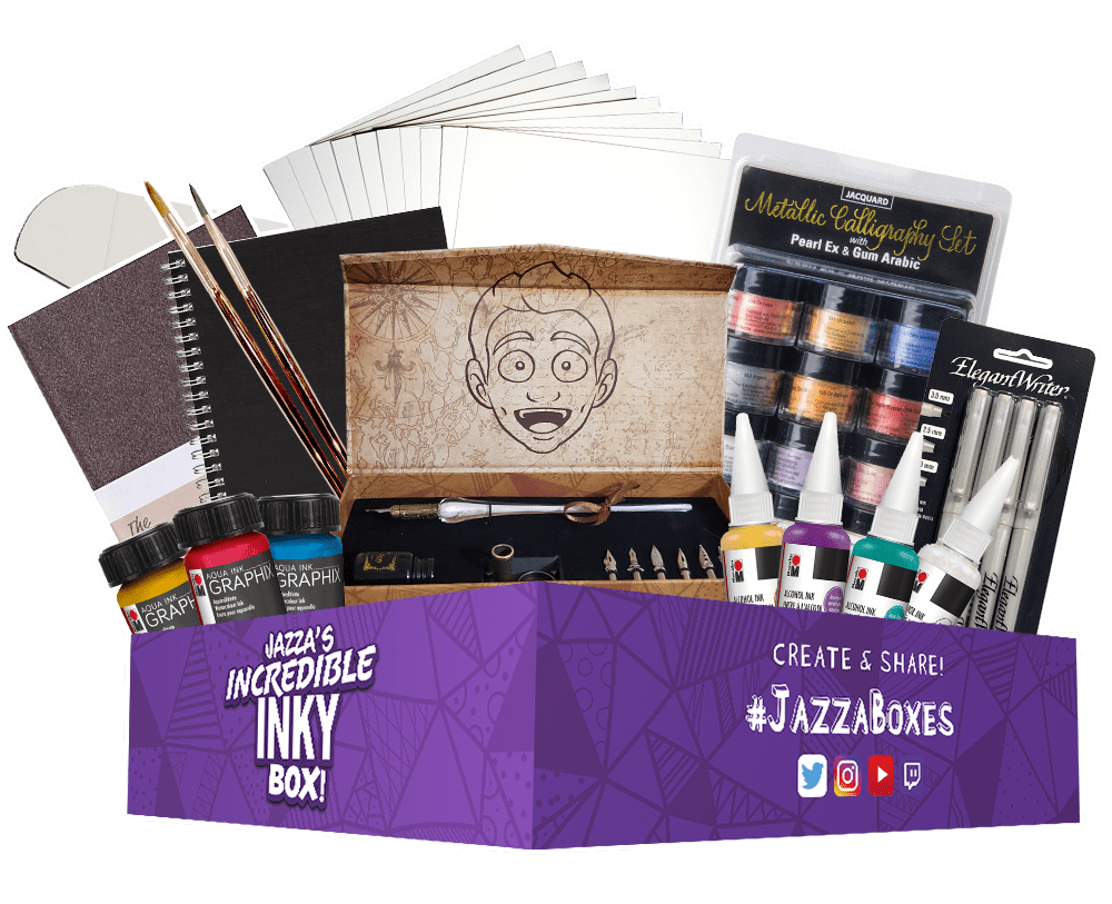 Inky Boxe Jazza Art Kit at Jose Derringer blog